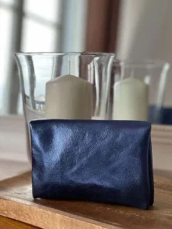 Porte-Cartes Bleu Efyra