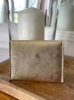 Porte-Cartes Dore Or Dexie
