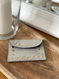 Porte-Cartes Gris Taupe Storm