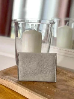 Porte-Cartes Gris Taupe Storm