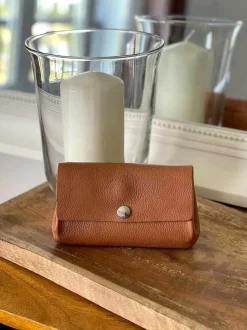 Porte-Cartes Marron Noisette Avery