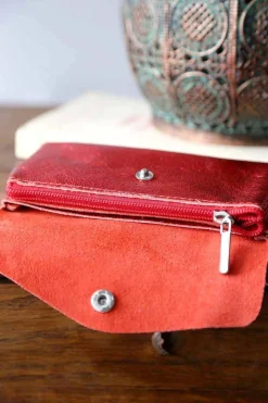 Porte-Cartes Rouge Lorna