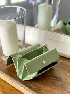 Porte-Cartes Vert Amande Avery