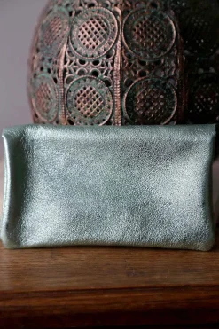 Porte-Cartes Vert Eau Lorna