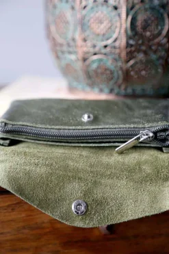 Porte-Cartes Vert Kaki Lorna