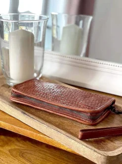 Portefeuille Compagnon Marron Camel Hector