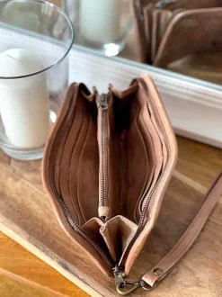 Portefeuille Compagnon Marron Taupe Hector