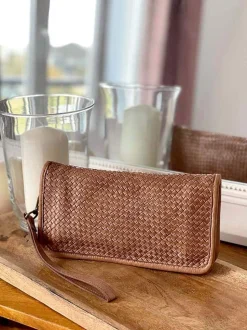 Portefeuille Compagnon Marron Taupe Hector