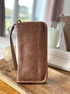 Portefeuille Compagnon Marron Taupe Hector