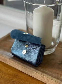 Porte-Monnaie Bleu Greta