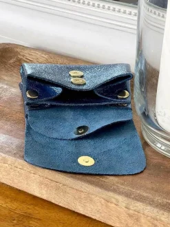 Porte-Monnaie Bleu Greta