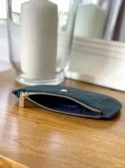 Porte-Monnaie Bleu Petrole Zola