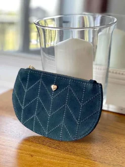 Porte-Monnaie Bleu Petrole Zola