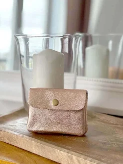 Porte-Monnaie Dore Rose Anissa