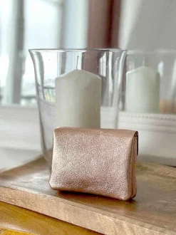 Porte-Monnaie Dore Rose Anissa