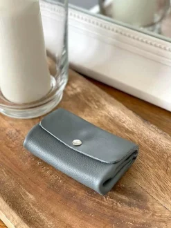 Porte-Monnaie Gris Acier Deepa