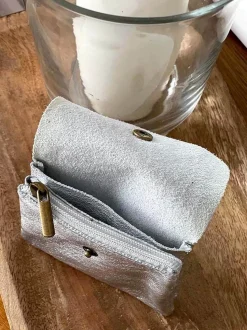 Porte-Monnaie Gris Argent Anissa