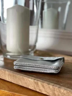 Porte-Monnaie Gris Argent Anissa