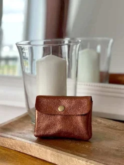 Porte-Monnaie Orange Rouille Anissa