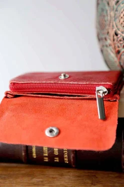 Porte-Monnaie Rouge Awa