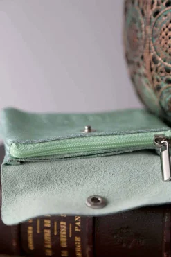 Porte-Monnaie Vert Eau Pastel Awa