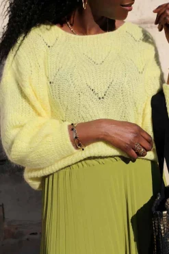 Pull Jaune Gabin