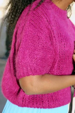 Pull Rose Fushia Romy