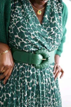 Robe Longue Vert Eva