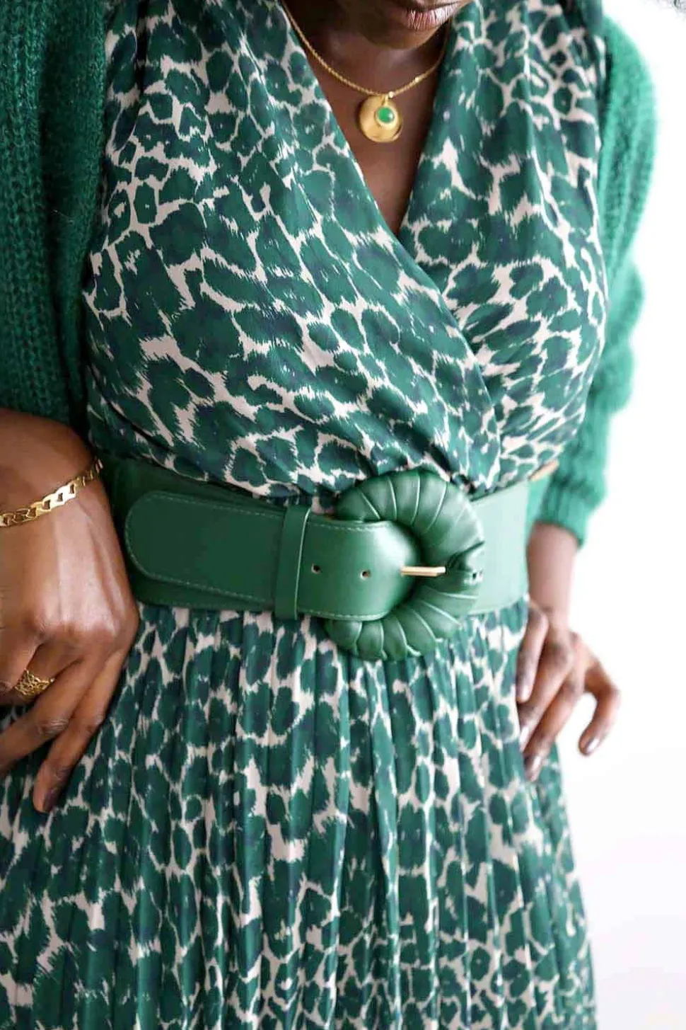 Robe Longue Vert Eva