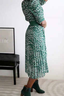 Robe Longue Vert Eva