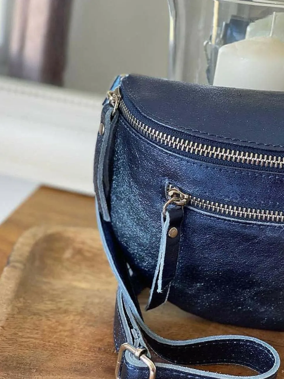 Sac Banane Bleu Marine June
