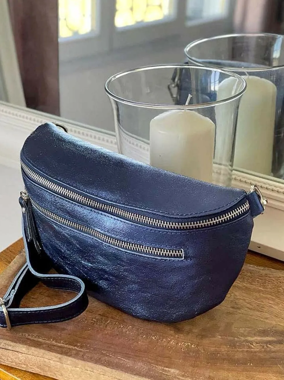 Sac Banane Bleu Marine June