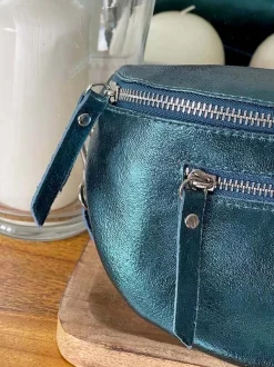 Sac Banane Bleu Petrole June