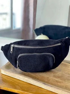 Sac Banane Noir Estela