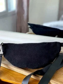 Sac Banane Noir Estela