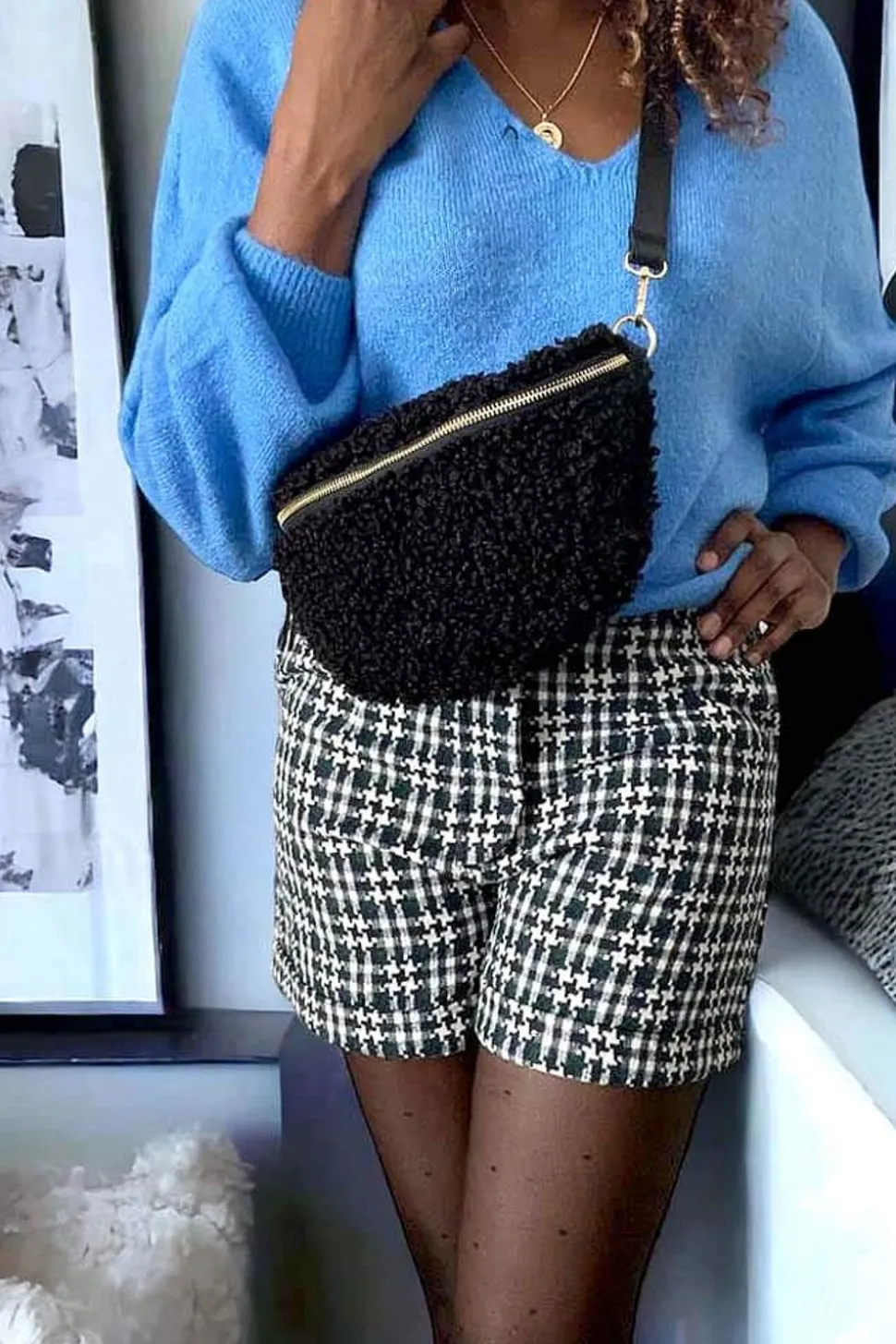 Sac Banane Noir Paige