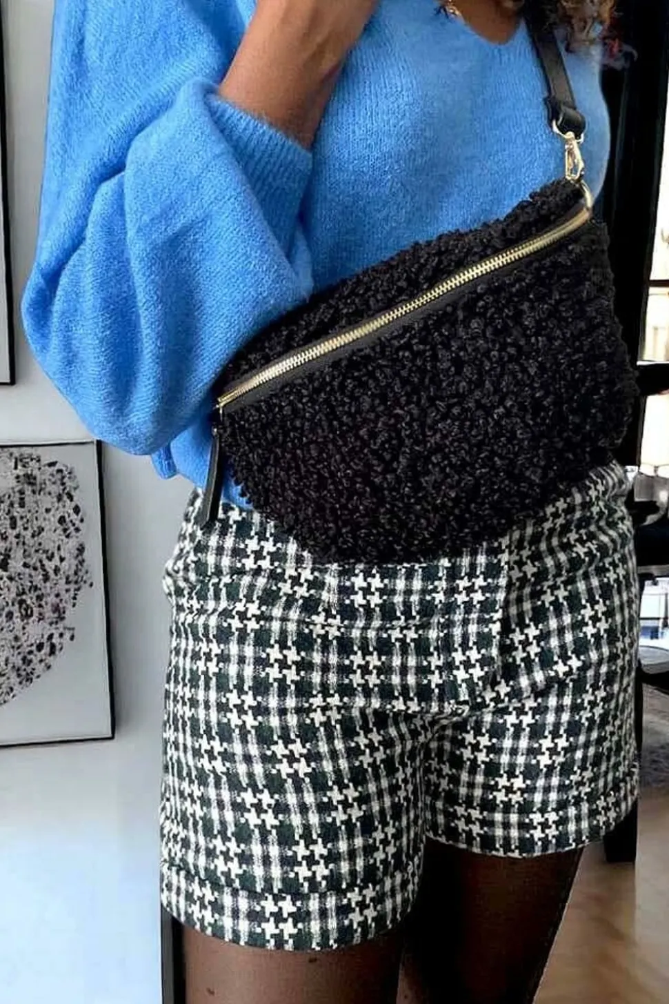 Sac Banane Noir Paige