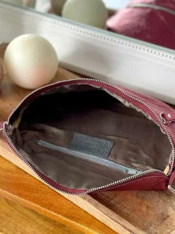 Sac Banane Rouge Bordeaux June