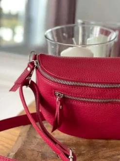 Sac Banane Rouge Cerise Chelby