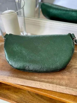 Sac Banane Vert Emeraude Irise June