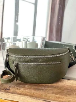 Sac Banane Vert Kaki Chelby