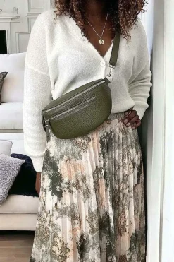 Sac Banane Vert Kaki Chelby