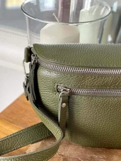 Sac Banane Vert Kaki Chelby