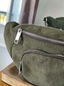 Sac Banane Vert Kaki Estela