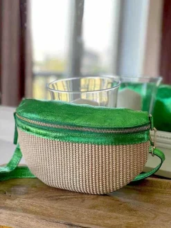 Sac Banane Vert Mila