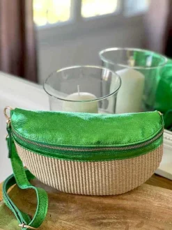 Sac Banane Vert Mila