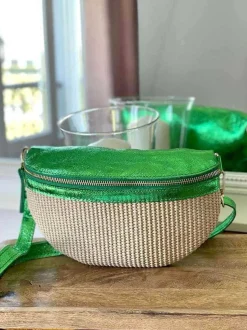 Sac Banane Vert Mila