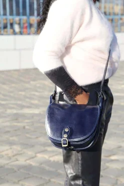 Sac Bleu Petit Stefania