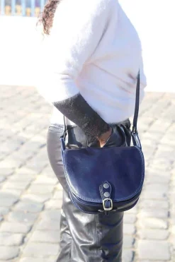 Sac Bleu Petit Stefania