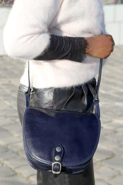 Sac Bleu Petit Stefania